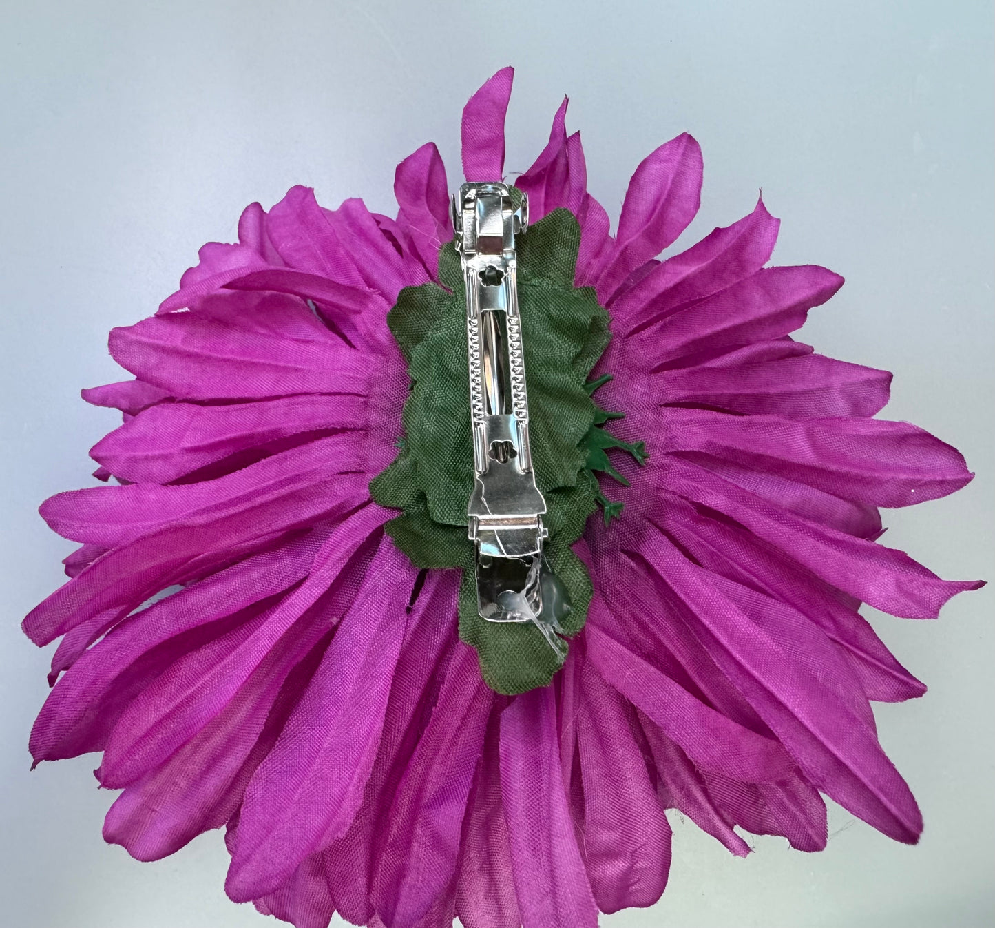 Pink Dahlia Hair Flower Large