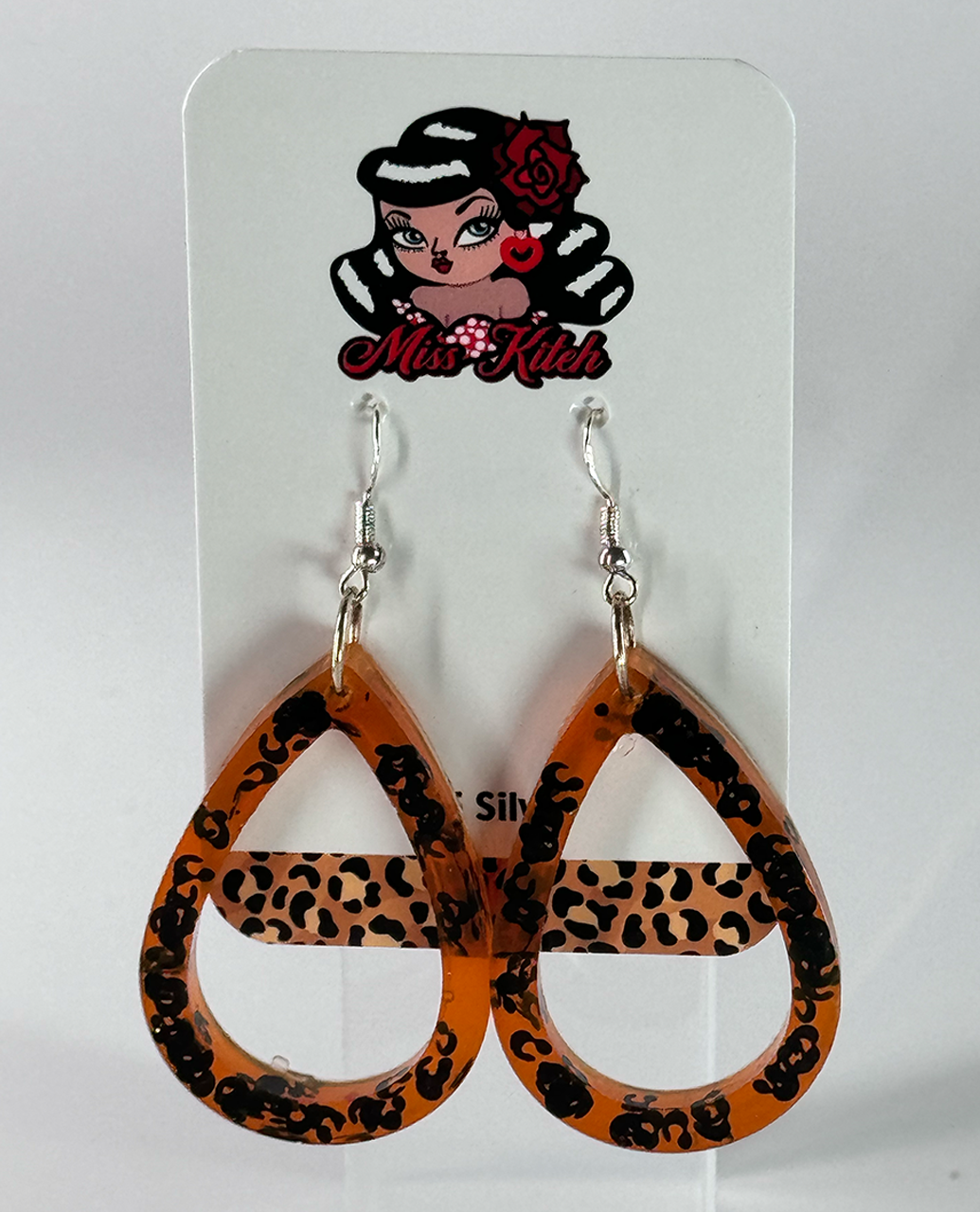 Leopard Hoops