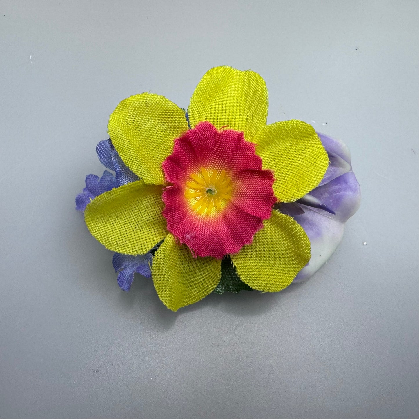 Daffodil Hair Flower Small
