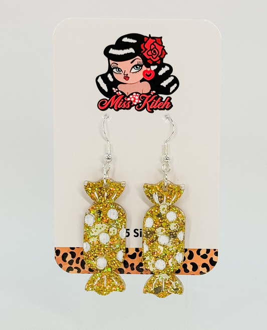 Gold Glitter Polkadot Sweeties