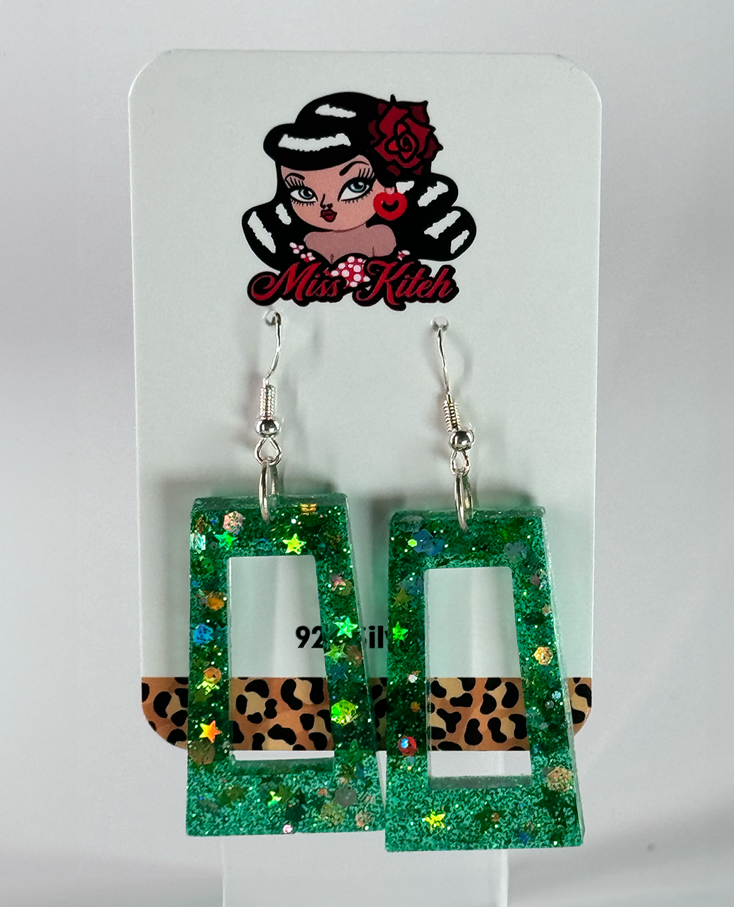 Green Rectangle Hoop