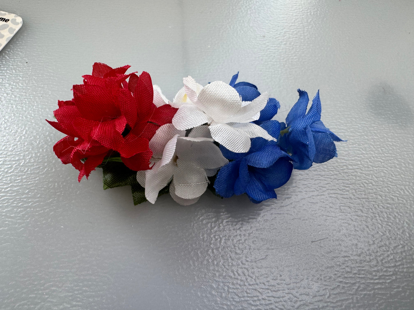 Red, White and Blue ,large mixed flower hair clip. (Copy) (Copy)